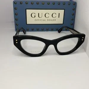 Gucci | Accessories | Auth New Gucci Gg83o 001 Sexy Cat Eye